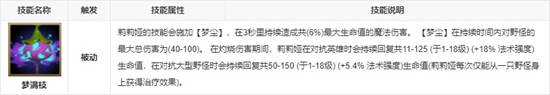 英雄联盟手游莉莉娅技能是什么 莉莉娅技能介绍